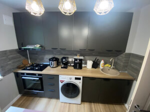 Bucătărie comandă MDF Vopsit vedere