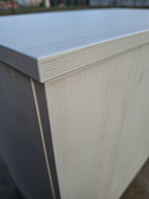 Comodă cu 2 uși vedere