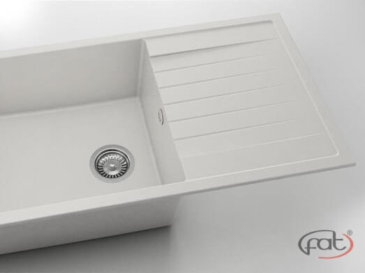 Chiuvetă cu Blat din FatGranit Pure White