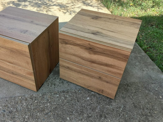 Noptieră cu 2 sertare