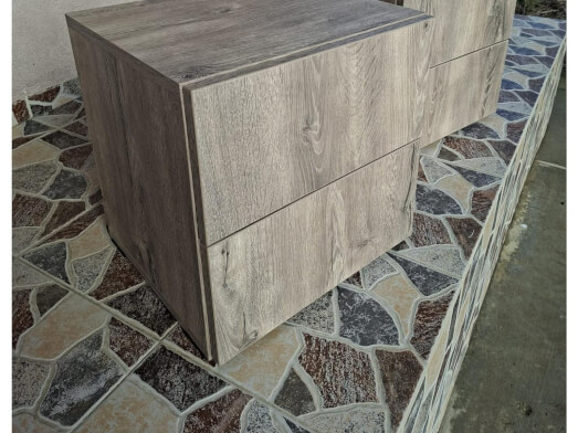 Noptieră cu 2 sertare